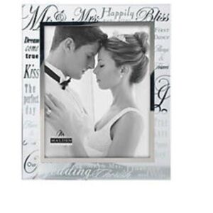 👉 Malden Wedding Sentiment Glass 8 X 10 Frame NEW